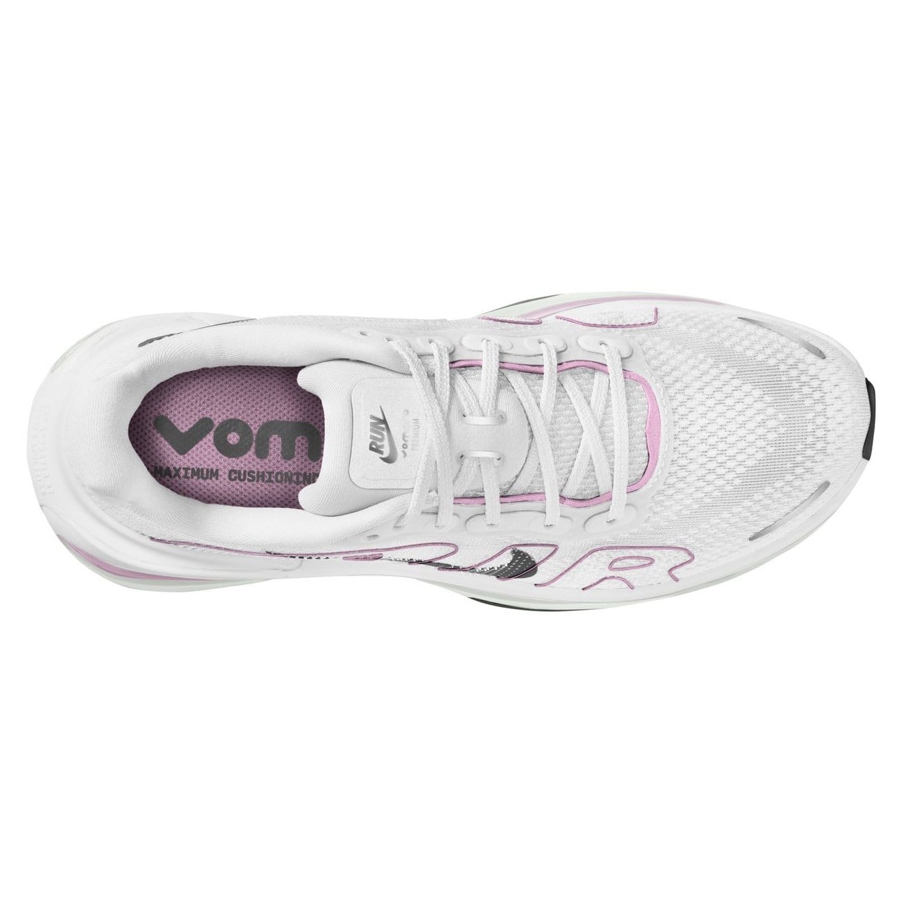 Nike Vomero Premium - Womens Running Shoes - White/Black-Summit White-Bleached Lilac - image 6