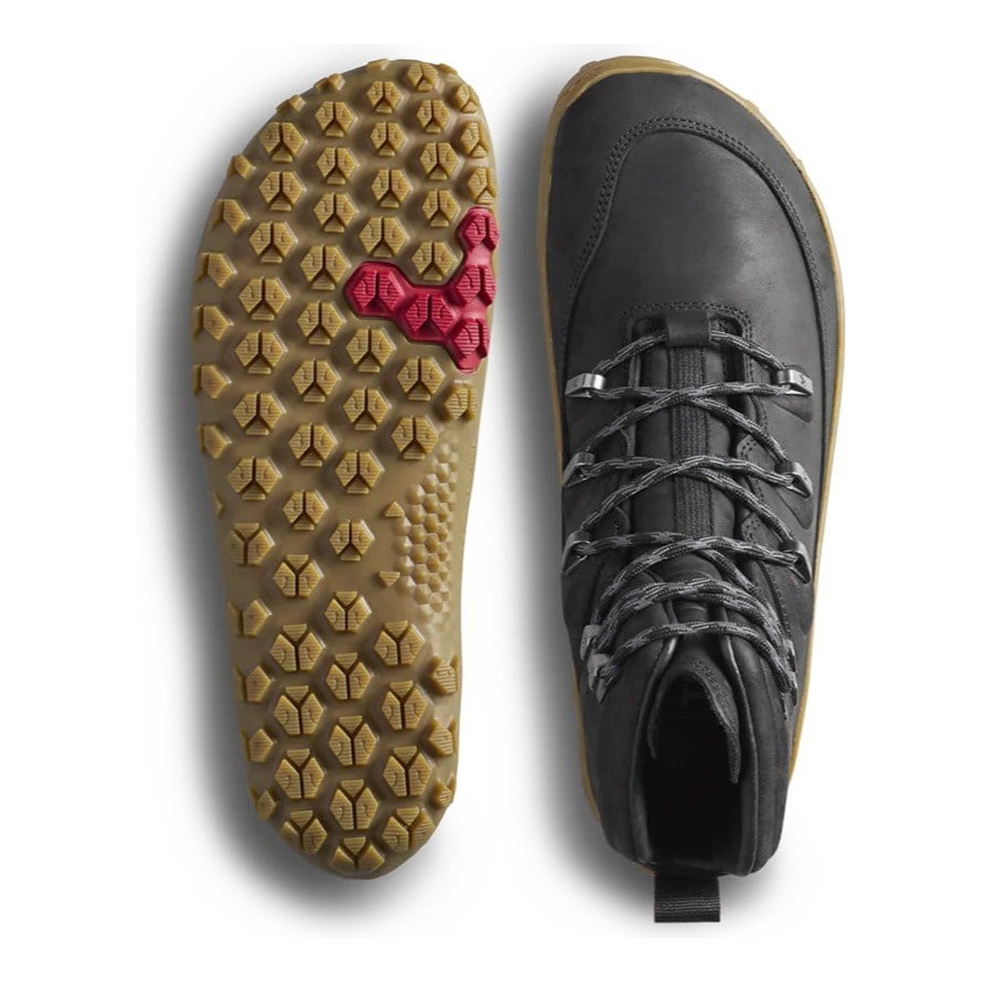 Vivoarefoot Tracker Leather AT II FG - Mens Hiking Boots - Obsidian - image 3