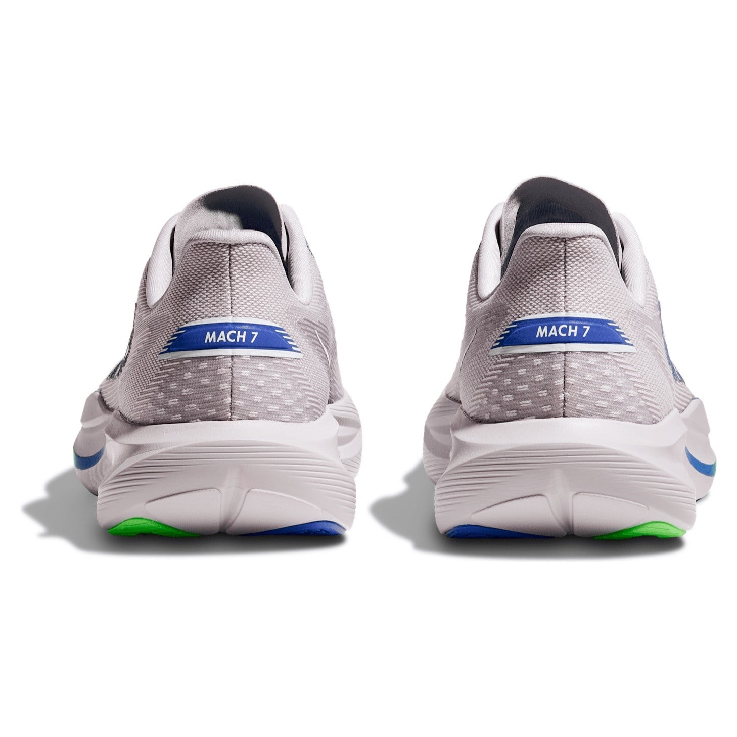Hoka Mach 7 - Mens Running Shoes - Ash Grey/Cobalt Blue