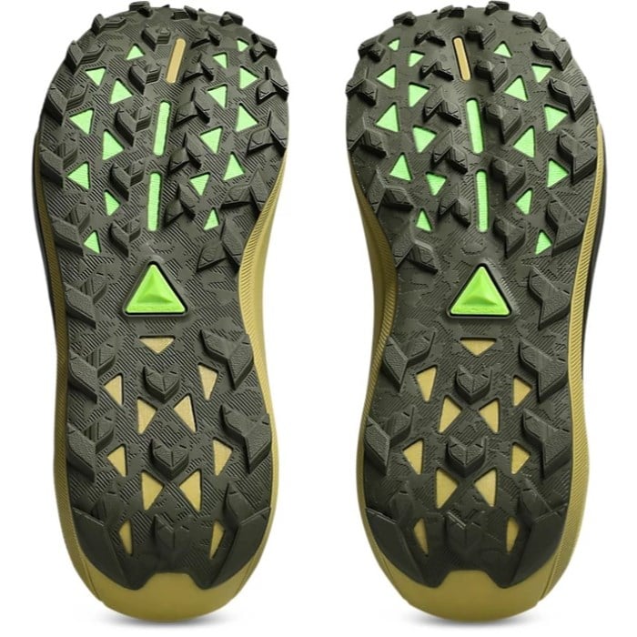 Asics Trabuco 13 GTX - Mens Trail Running Shoes - Black/Whisper Green