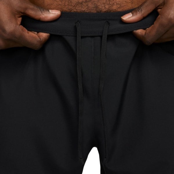 Nike Dri-Fit Challenger 5 Inch Brief-Lined Mens Running Shorts - Black/Reflective Silver