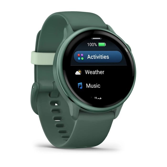 Garmin Vivoactive 6 GPS Smartwatch - Metallic Jasper Green/Jasper Green - image 3