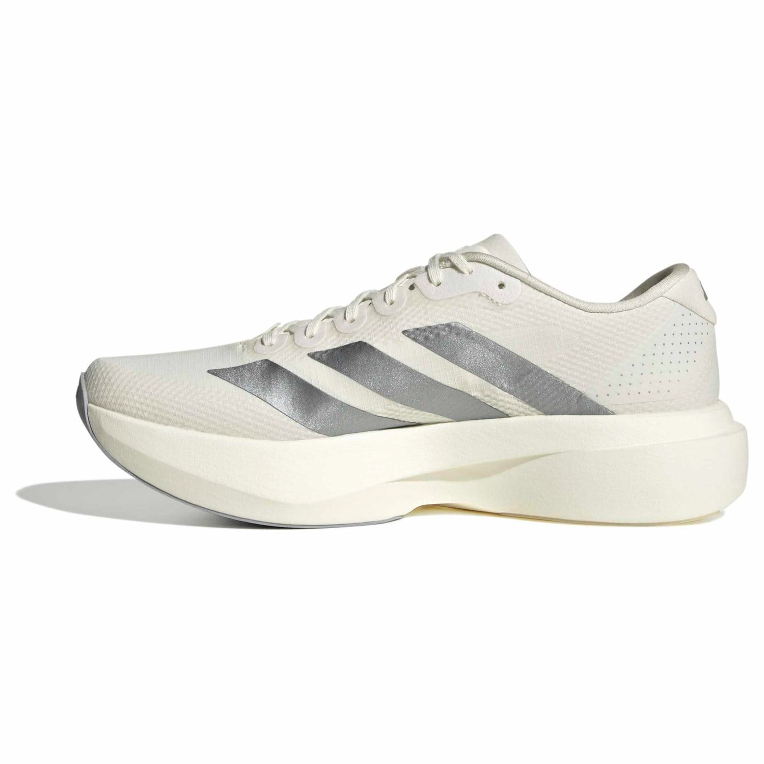 adidas Adizero Evo SL Woven - Mens Running Shoes - Core White/Core White/Halo Silver - image 2