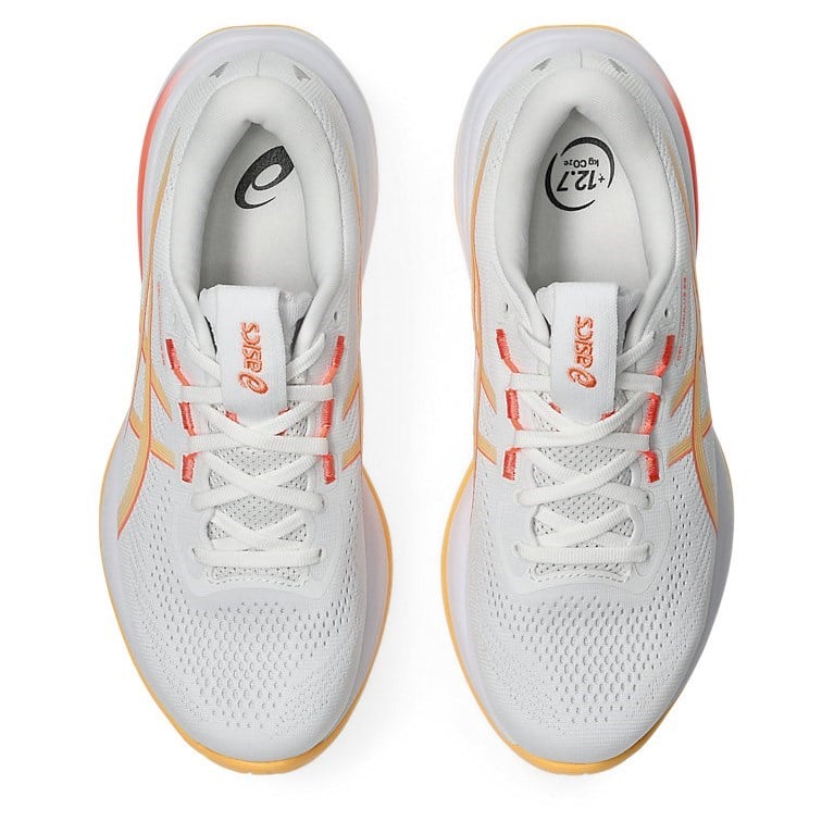 Asics Gel Cumulus 28 - Womens Running Shoes - White/Orange Glow - image 3