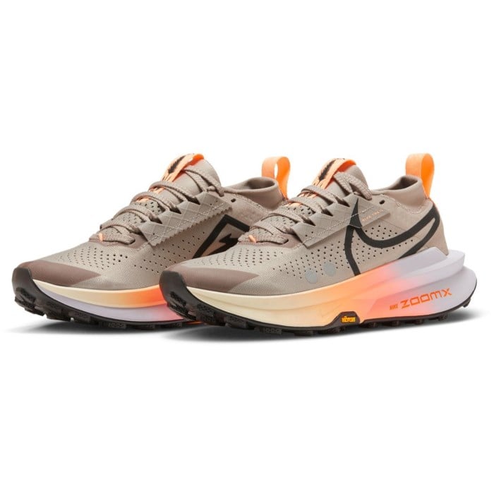 Nike ZoomX Zegama Trail 2 - Womens Trail Running Shoes - Malt/Black/Ghost/Alabaster