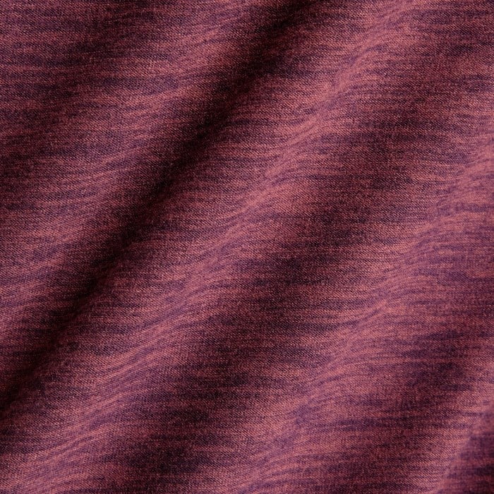New Balance Space Dye Mens 1/4 Zip - Faded Plum Heather
