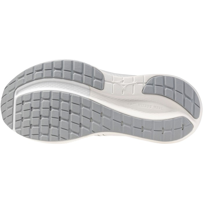Mizuno Wave Inspire 22 - Womens Running Shoes - White/White/Harbormist