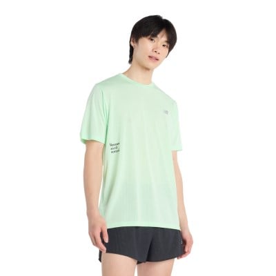 New Balance Athletics Graphic Mens Short Sleeve Top