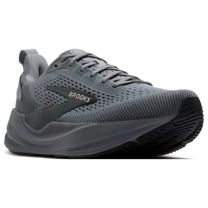 Brooks Ghost Max 4 - Mens Running Shoes - Grey/Grey/Ebony - image 3