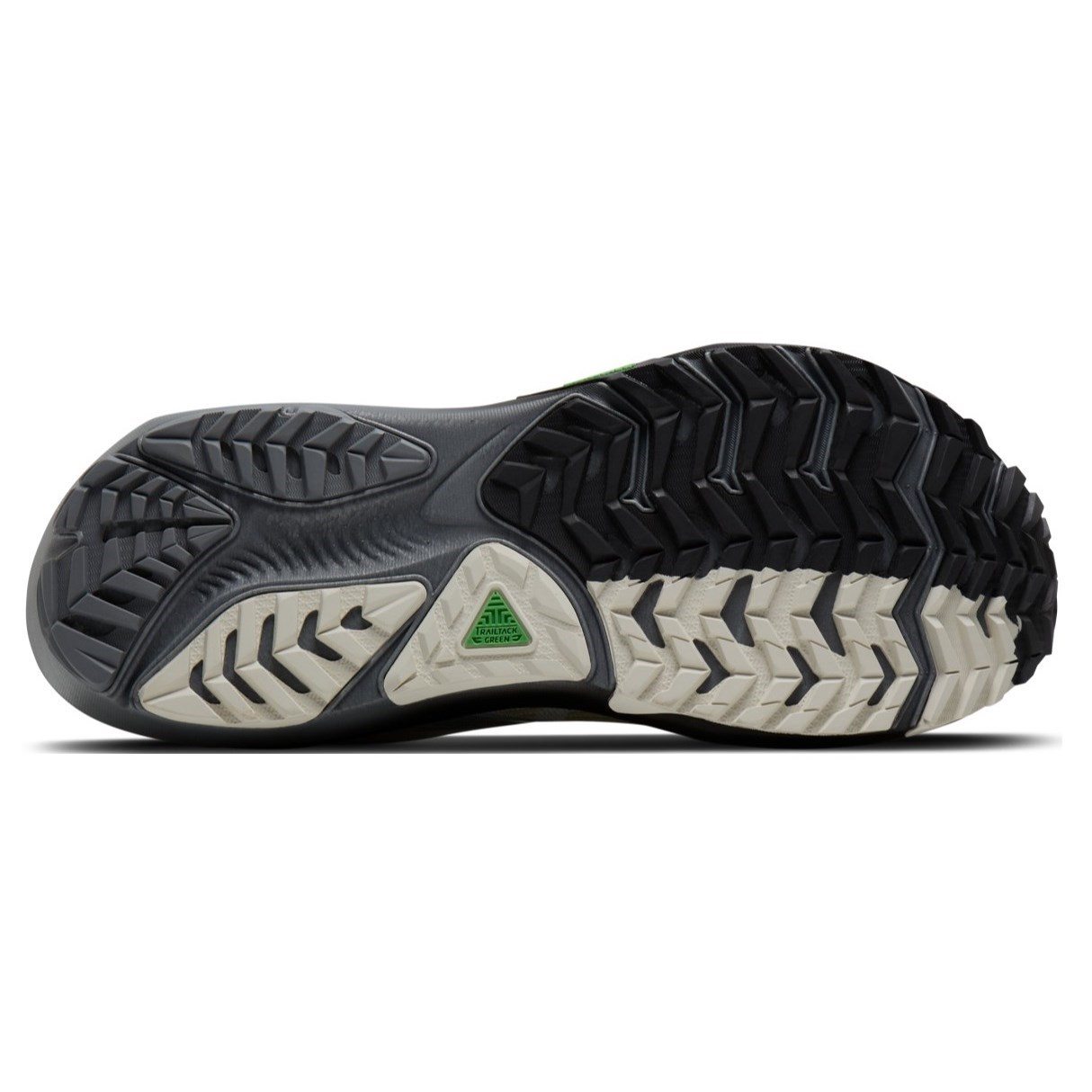 Brooks Ghost Trail - Mens Trail Running Shoes - Gray/Gray/Bleached Sand