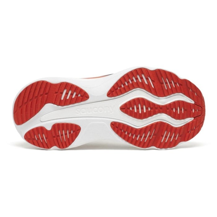 Saucony Hurricane 26 - Mens Running Shoes - White/Naval - image 6