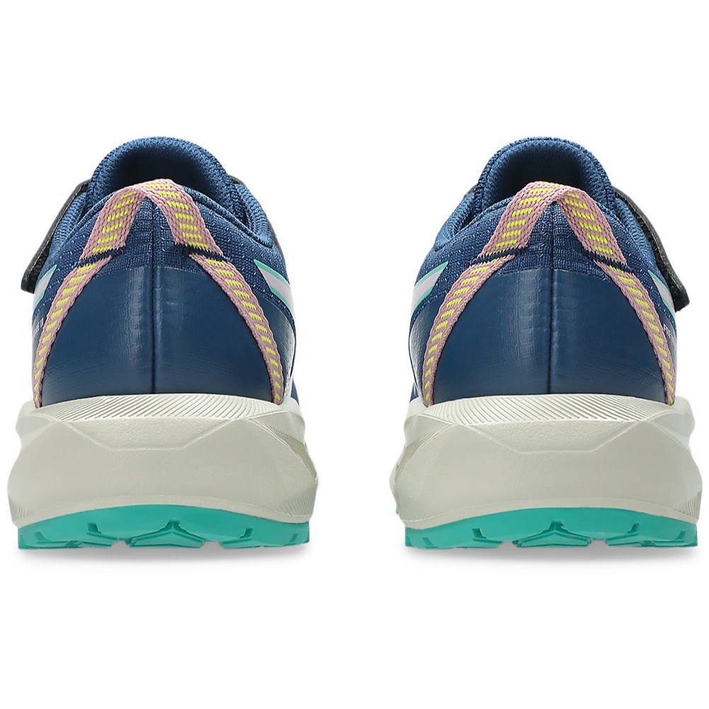 Asics Pre Venture 11 PS - Kids Trail Running Shoes - Twilight Blue/Aurora Green