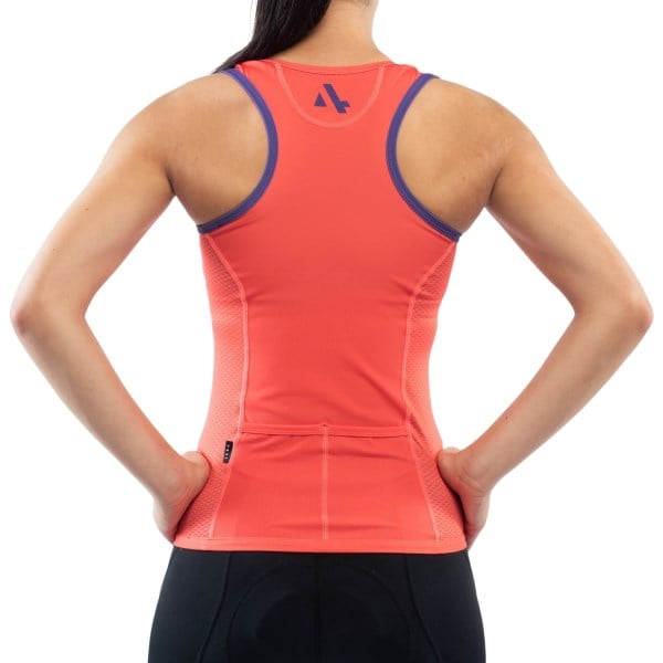 Sub4 Womens Triathlon Singlet - Rose