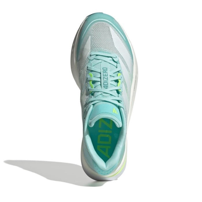 Adidas Adizero Boston 13 - Mens Running Shoes - Flash Aqua/Cloud White/Lucid Lemon