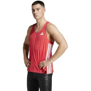 Adidas Mens Adizero Run Singlet