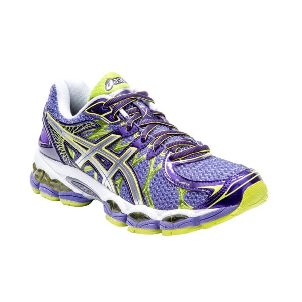 Asics Gel Nimbus 16 - Womens Running Shoes - Purple/Lightning/Lime