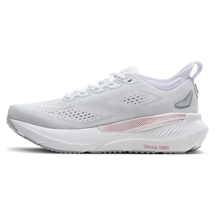 Brooks Glycerin GTS 23 - Womens Running Shoes - White/Harbor Mist/Metal - image 3