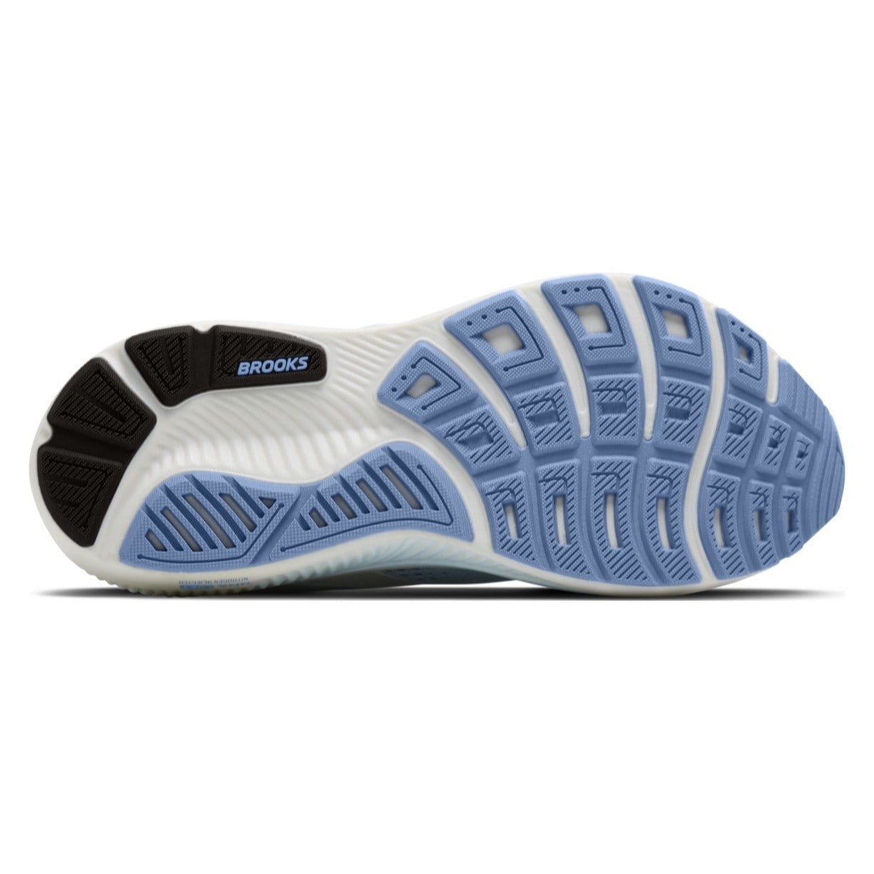 Brooks Ghost 18 - Mens Running Shoes - White/Black/Open Air