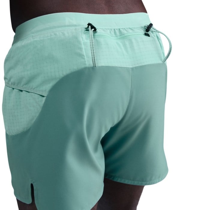 Nike Trail Second Sunrise Mens 5 Inch Brief Lined Running Shorts - Cannon/Mint Foam/College