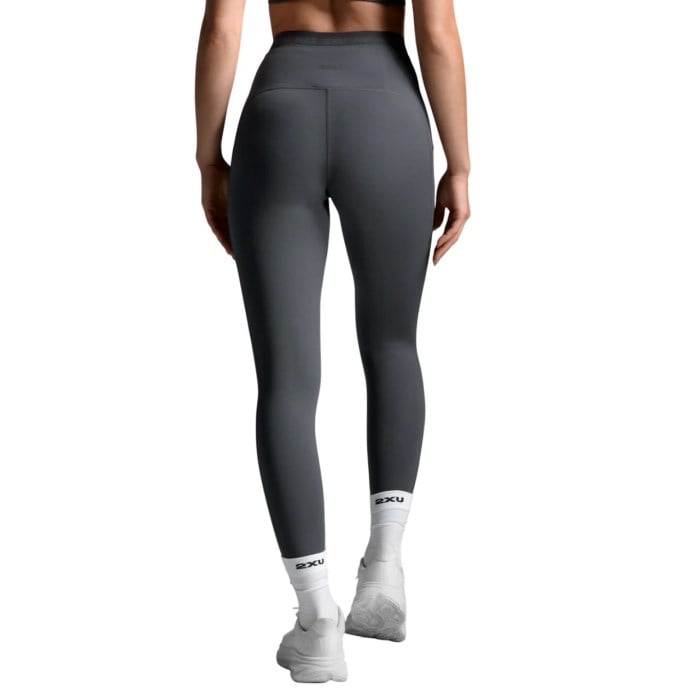 2XU Form Stash Hi-Rise Womens Compression Tights with Pockets - India Ink/India Ink1