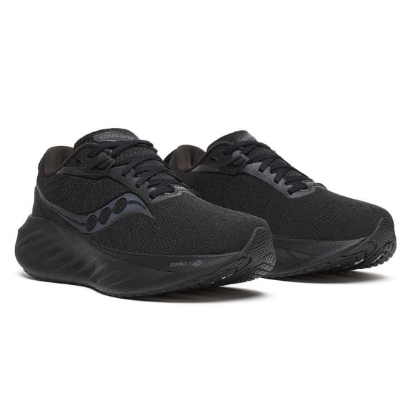 Saucony Triumph 22 - Womens Running Shoes - Triple Black