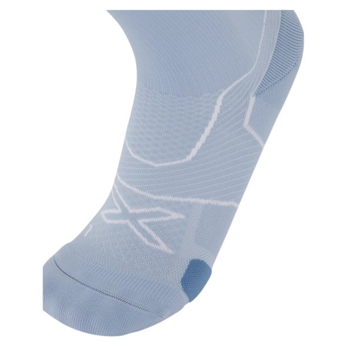 2XU Vectr Cushion Crew - Unisex Running Socks - Bay/Blue Shade - image 3