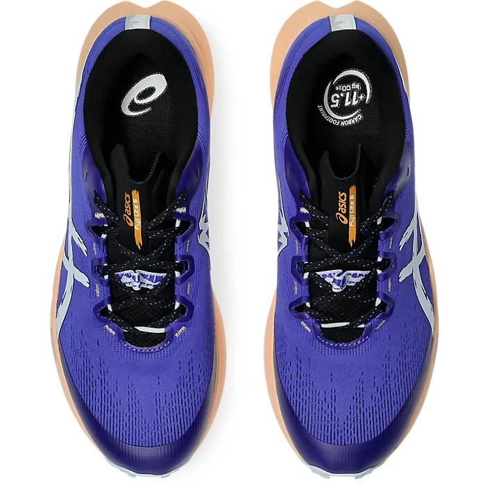 Asics Fuji Lite 6 - Mens Trail Running Shoes - Cobalt Burst/Cool Grey