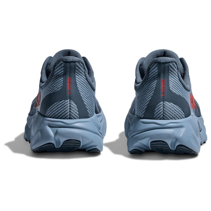 Hoka Arahi 8 - Mens Running Shoes - Thunder Cloud/Vermillion