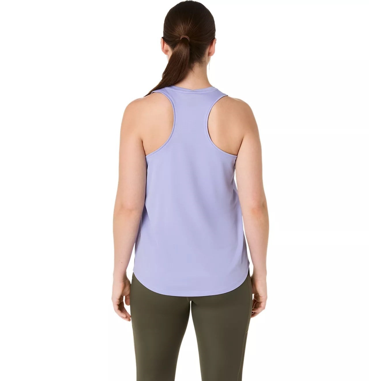 Asics Silver Womens Running Tank Top - Bluebell