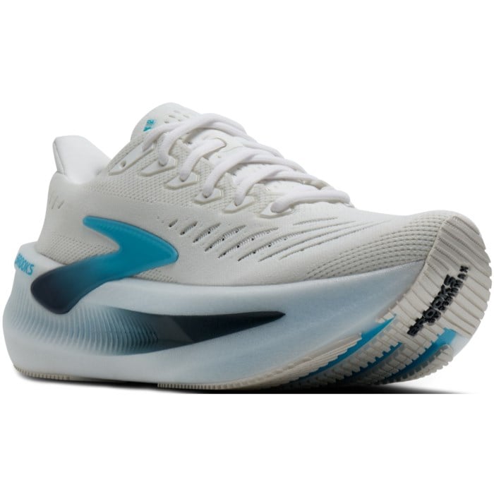 Brooks Glycerin Max 2 - Mens Running Shoes - White/Blue/Spellbound