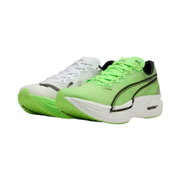 Puma Deviate Nitro Elite 3 Hyrox - Mens Running Shoes - Green Glare