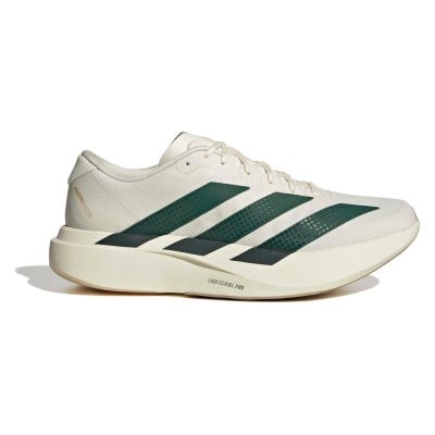 adidas Adizero Evo SL Woven - Mens Running Shoes - Off White/Collegiate Green/Royal Blue