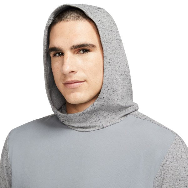 Nike Yoga Dri-Fit Mens Training Jacket - Dark Grey/Heather/Iron Grey/Smoke Grey/Black