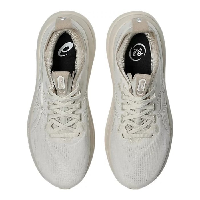 Asics Gel Nimbus 28 - Womens Running Shoes - Soft Oat/Cream - image 3
