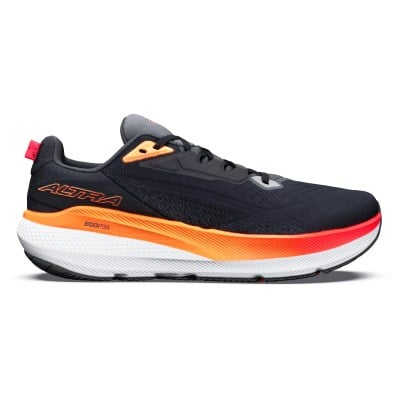 Altra FWD Via 2 - Mens Running Shoes - Black/Orange Pop/Fiery Coral
