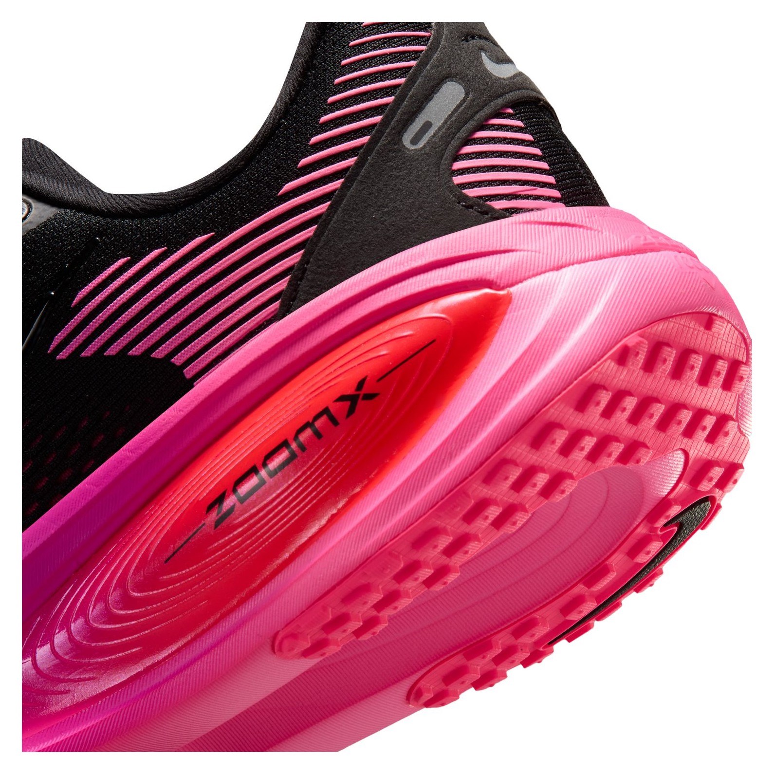 Nike Vomero 18 - Womens Running Shoes - Black/Hyper Pink/Laser Crimson - image 8