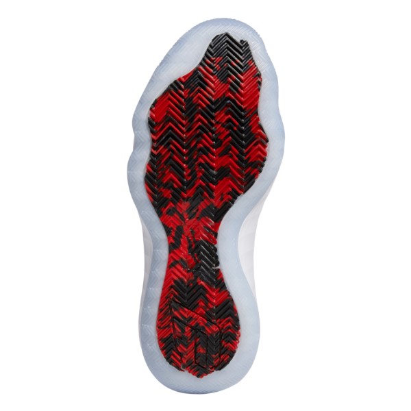 Adidas Dame 6 GCA - Mens Basketball Shoes - Footwear White/Scarlet/Core Black
