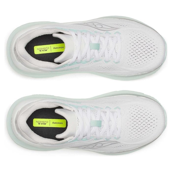 Saucony Guide 19 - Womens Running Shoes - White/Rush