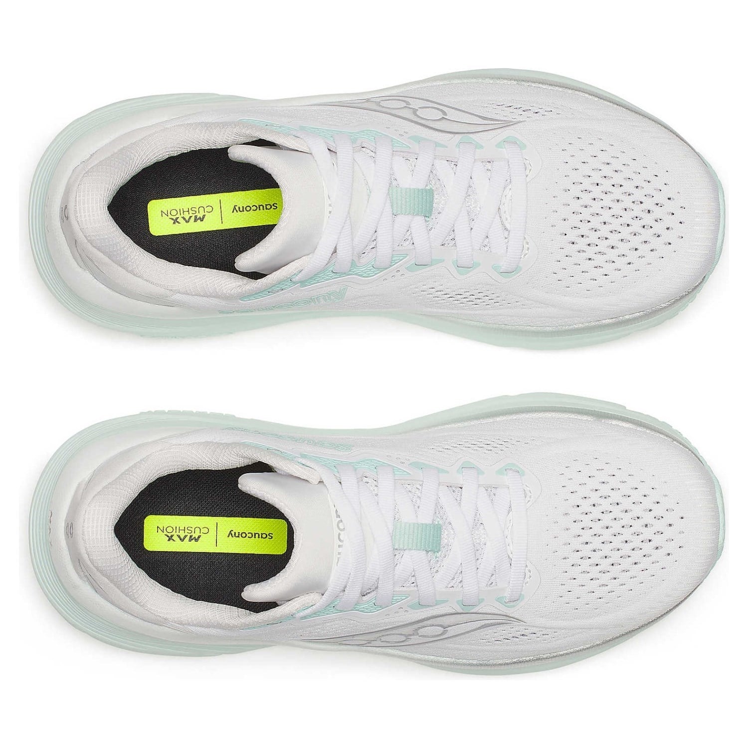 Saucony Guide 19 - Womens Running Shoes - White/Rush