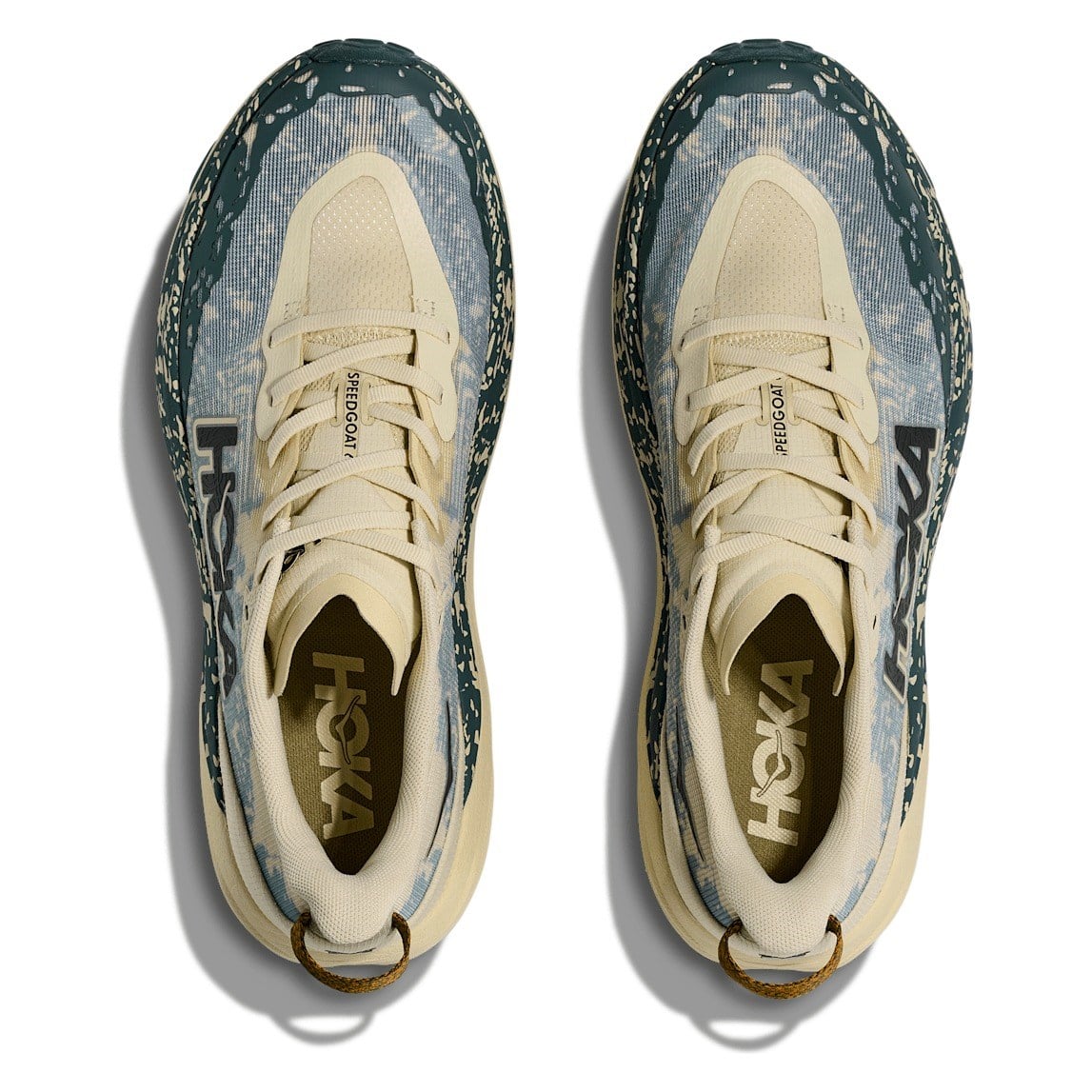 Hoka Speedgoat 6 - Mens Trail Running Shoes - Pampas Green/Faded Navy