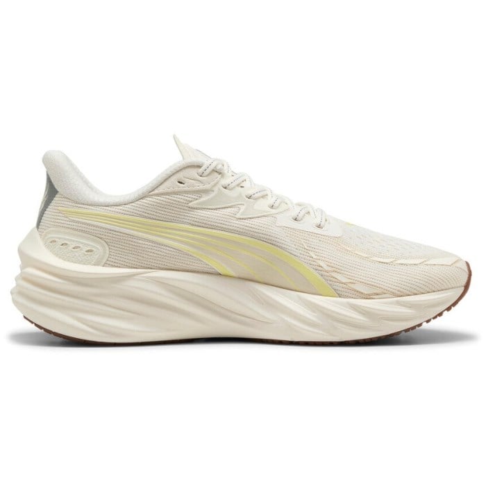 Puma Velocity Nitro 4 - Mens Running Shoes - Warm White/Gold Moon