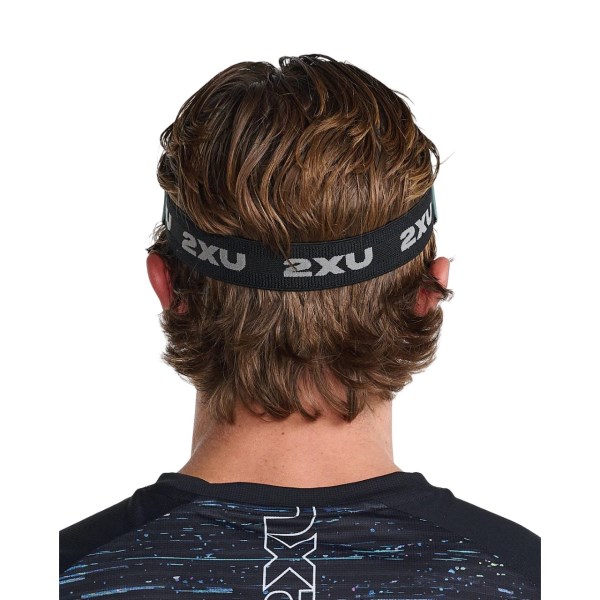 2XU Performance Running Visor - Raft/Black