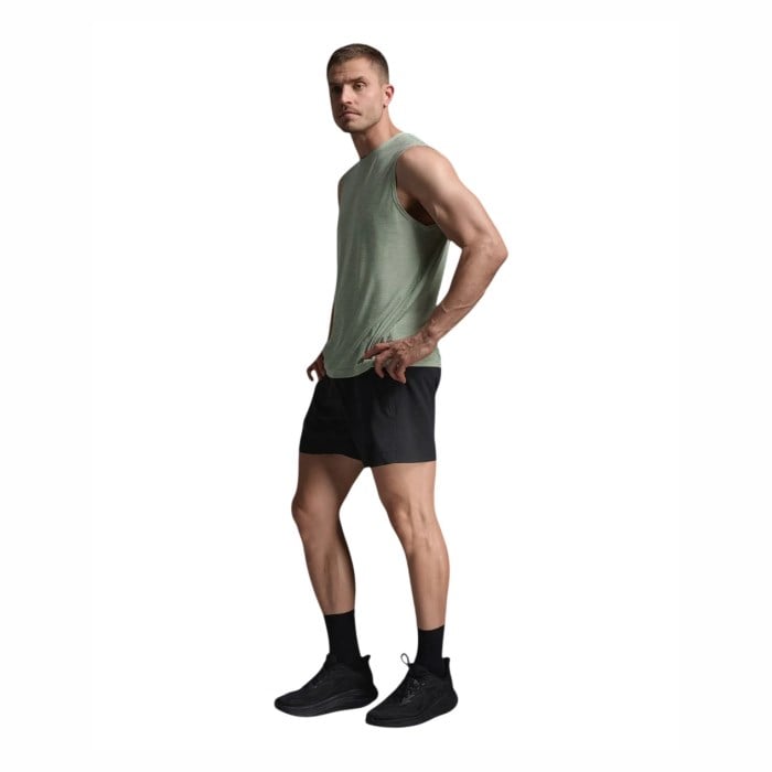 2XU Aero Mens Signature Tank - Eucalyptus/Eucalyptus - image 5