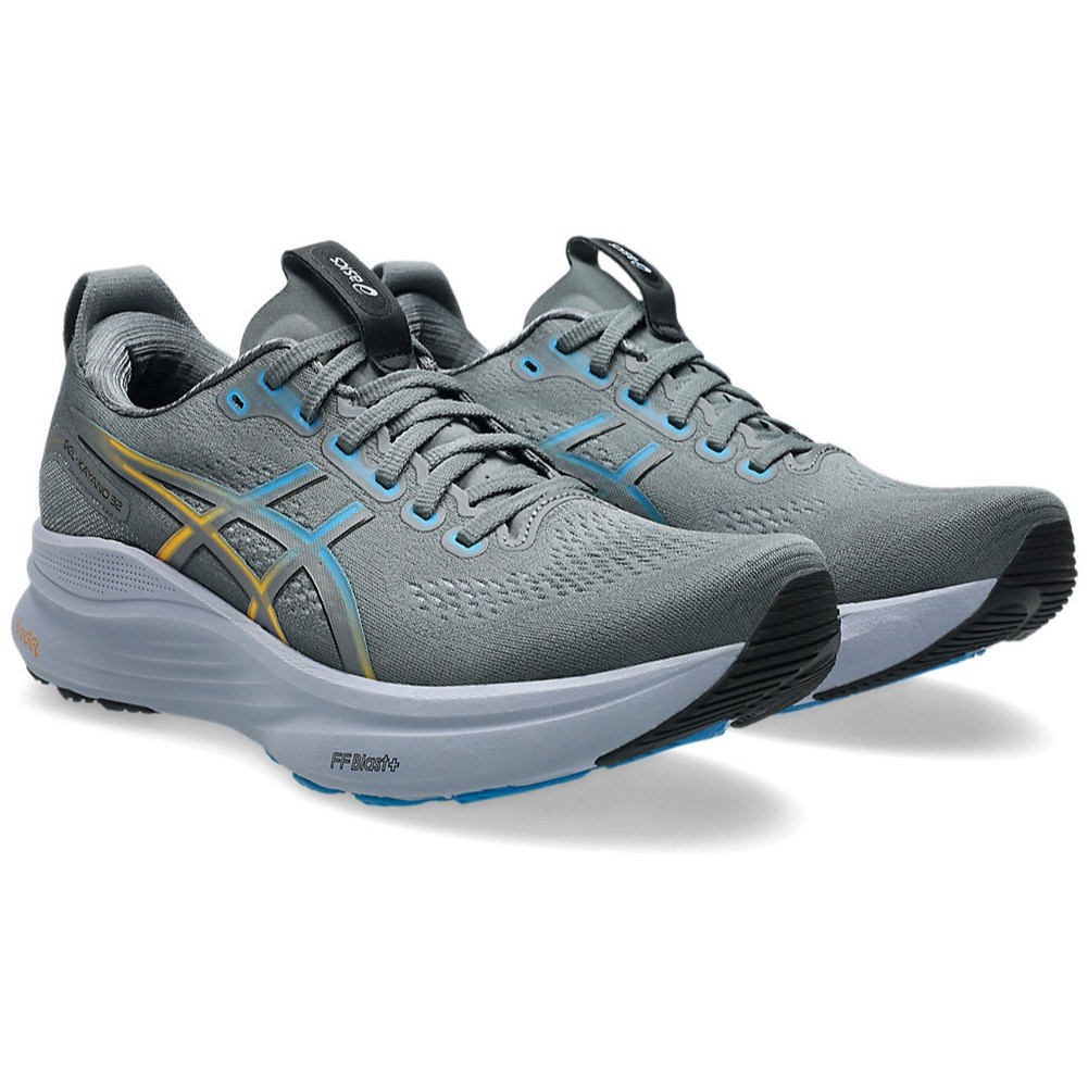 Asics Gel Kayano 32 - Mens Running Shoes - Steel Grey/Aegean Blue