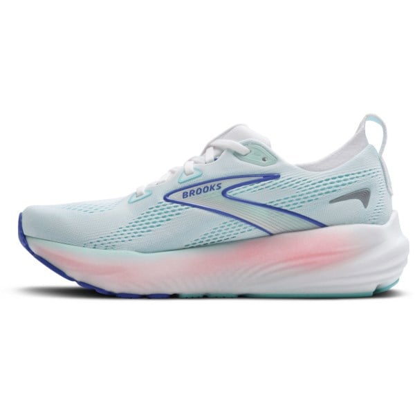 Brooks Glycerin 22 - Womens Running Shoes - White/Amparo Blue