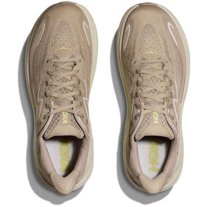 Hoka Clifton 10 - Mens Running Shoes - Raw Linen/Stone