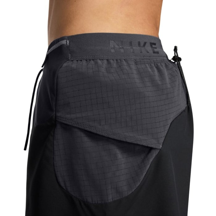 Nike Trail Second Sunrise Mens 5 Inch Brief Lined Running Shorts - Black/Anthracite/Black/Summit