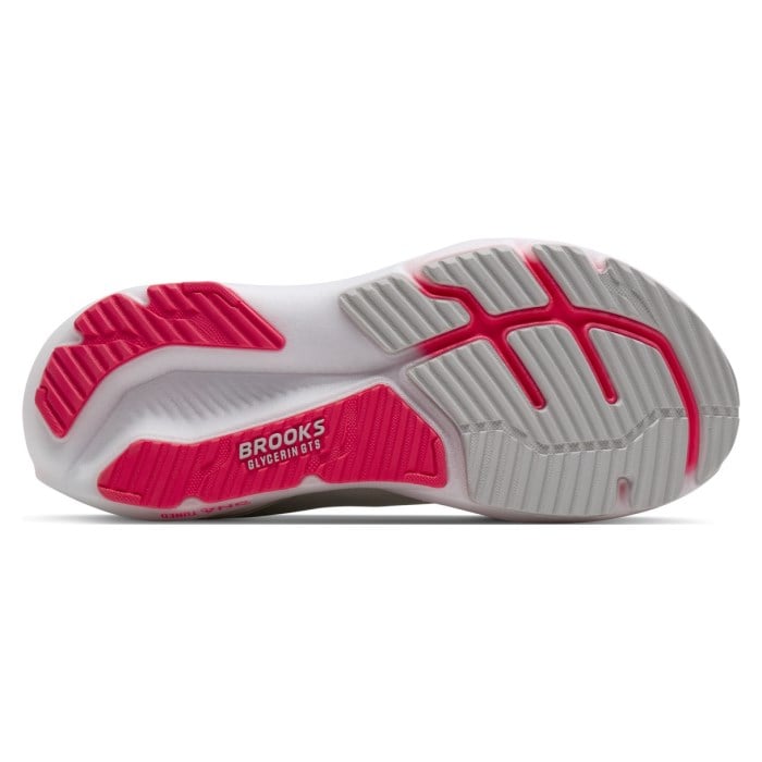 Brooks Glycerin GTS 23 - Womens Running Shoes - Pink Engine/Coconut Milk/Diva Pink - image 6