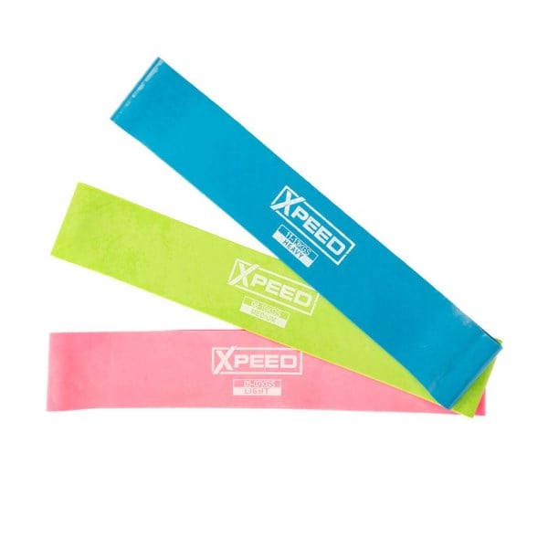 Xpeed Flat Resistance Bands - 3 Pack