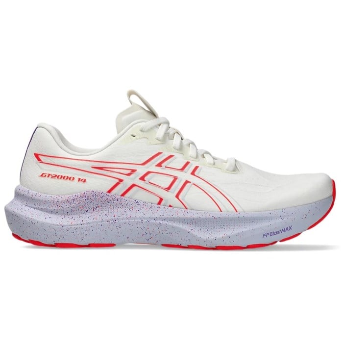 Asics GT-2000 14 Tokyo - Mens Running Shoes - Cream/Edo Purple